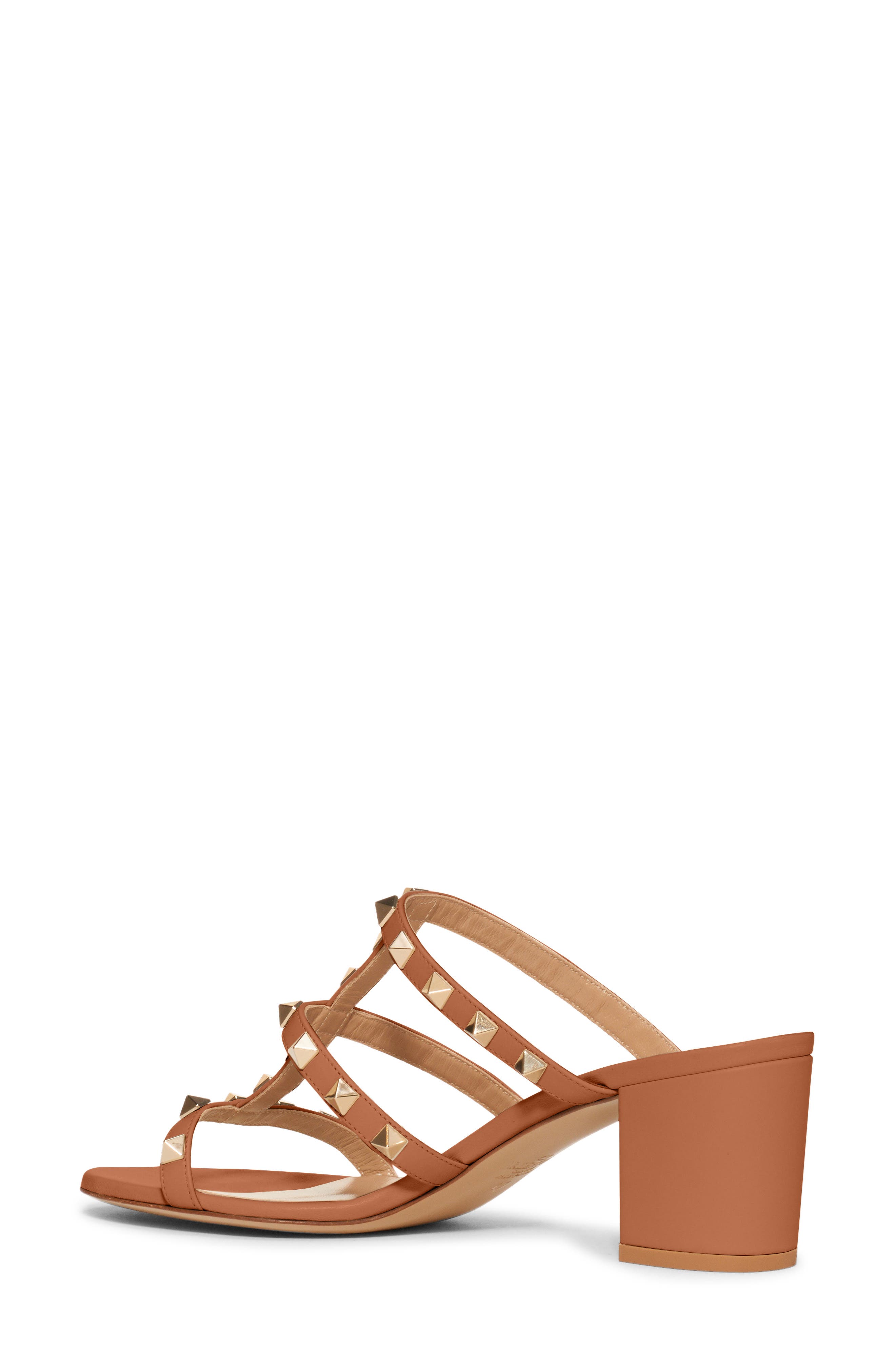 Valentino Garavani Valentino Rockstud Slide Sandal, Alternate, color, 