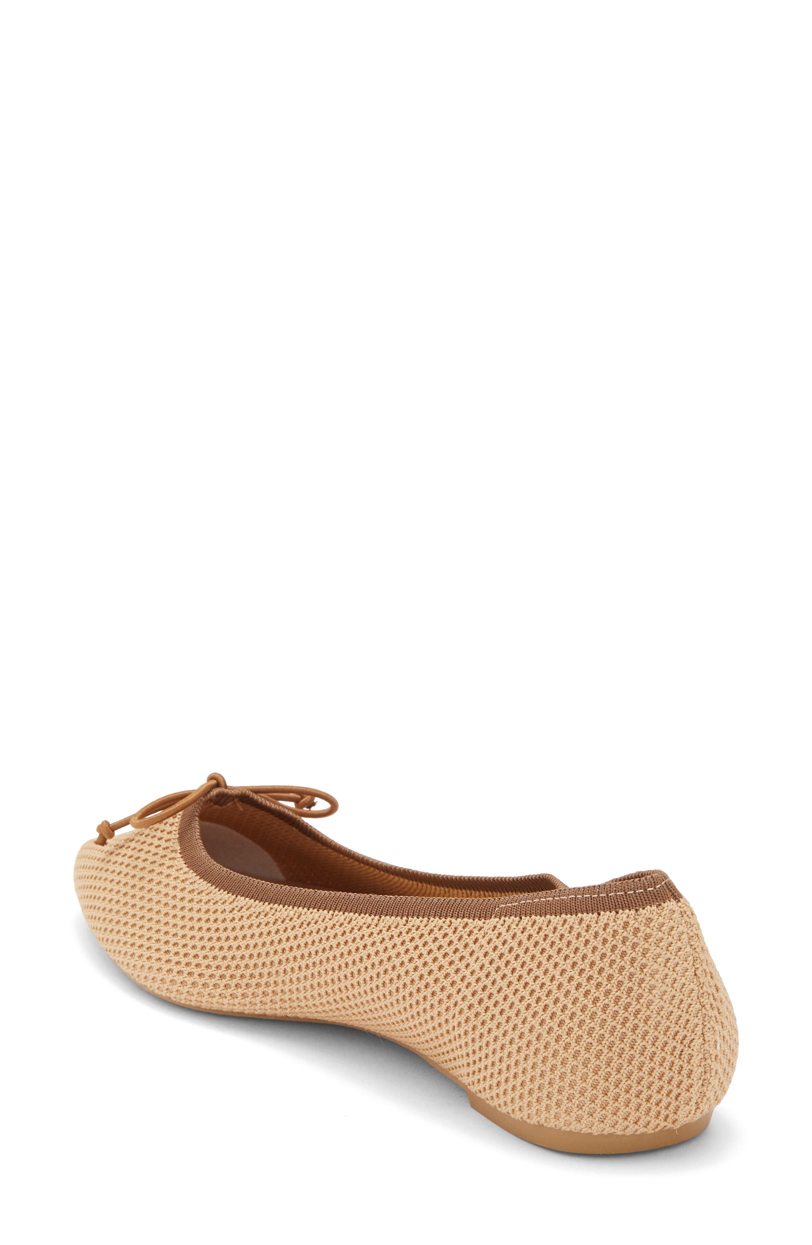 Bogota Pointed Toe Flat, Alternate, color, NATURAL/ TAN