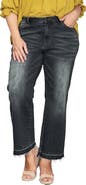 Standards & Practices Relaxed Release Hem Straight Leg Jeans