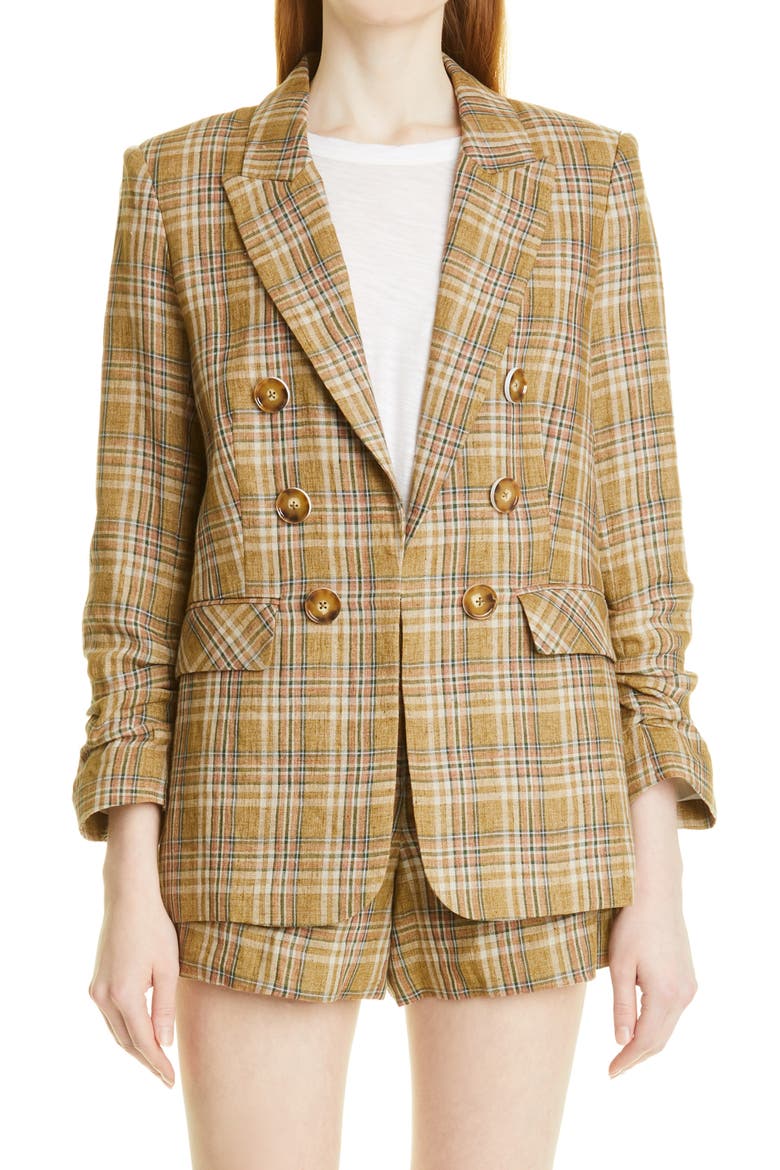 Beacon Plaid Dickey Jacket, Alternate, color, SAGE MULTI
