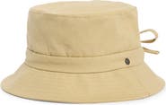 Vince Adjustable Tie Cotton Canvas Bucket Hat