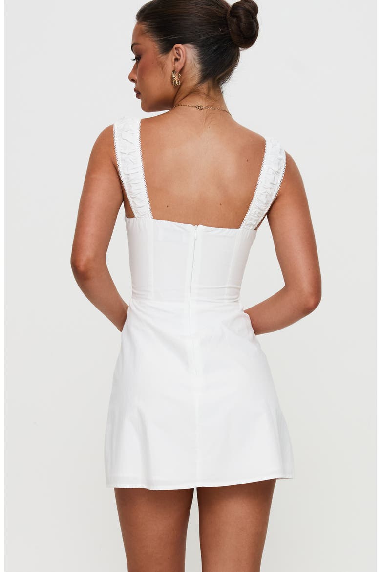 Faubert Minidress, Alternate, color, WHITE
