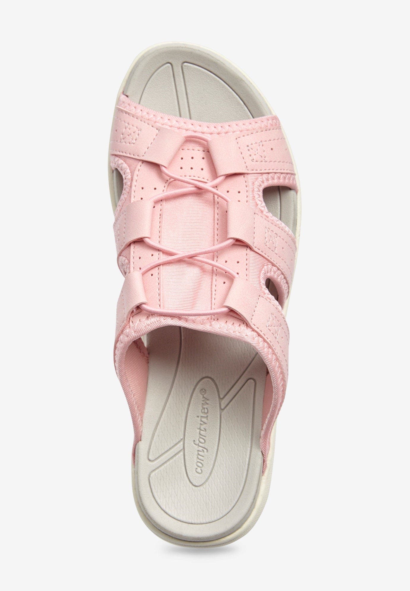 The Alivia Water Friendly Slip On Sandal, Alternate, color, DUSTY PINK