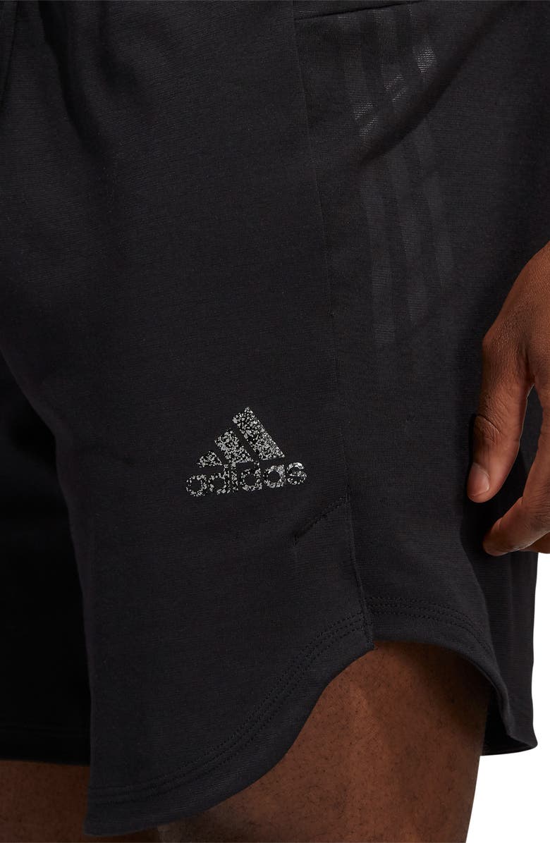 adidas Primeblue Always OM Yoga Shorts, Alternate, color, 