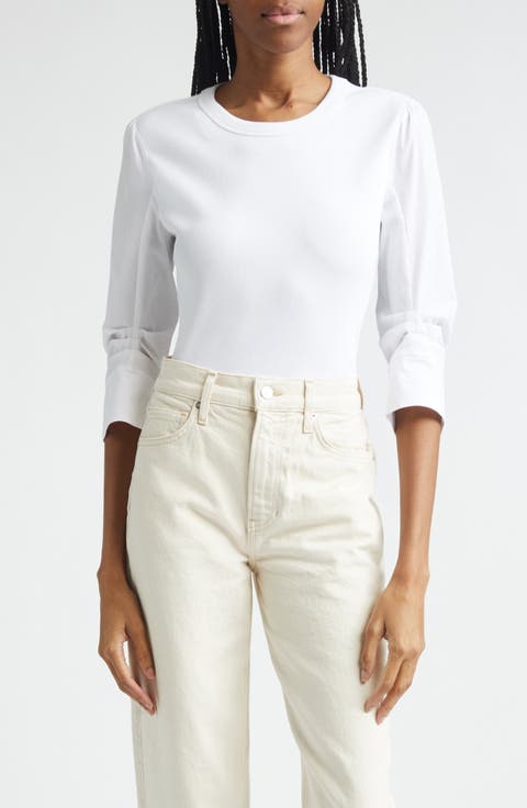 Junia Mixed Media Top