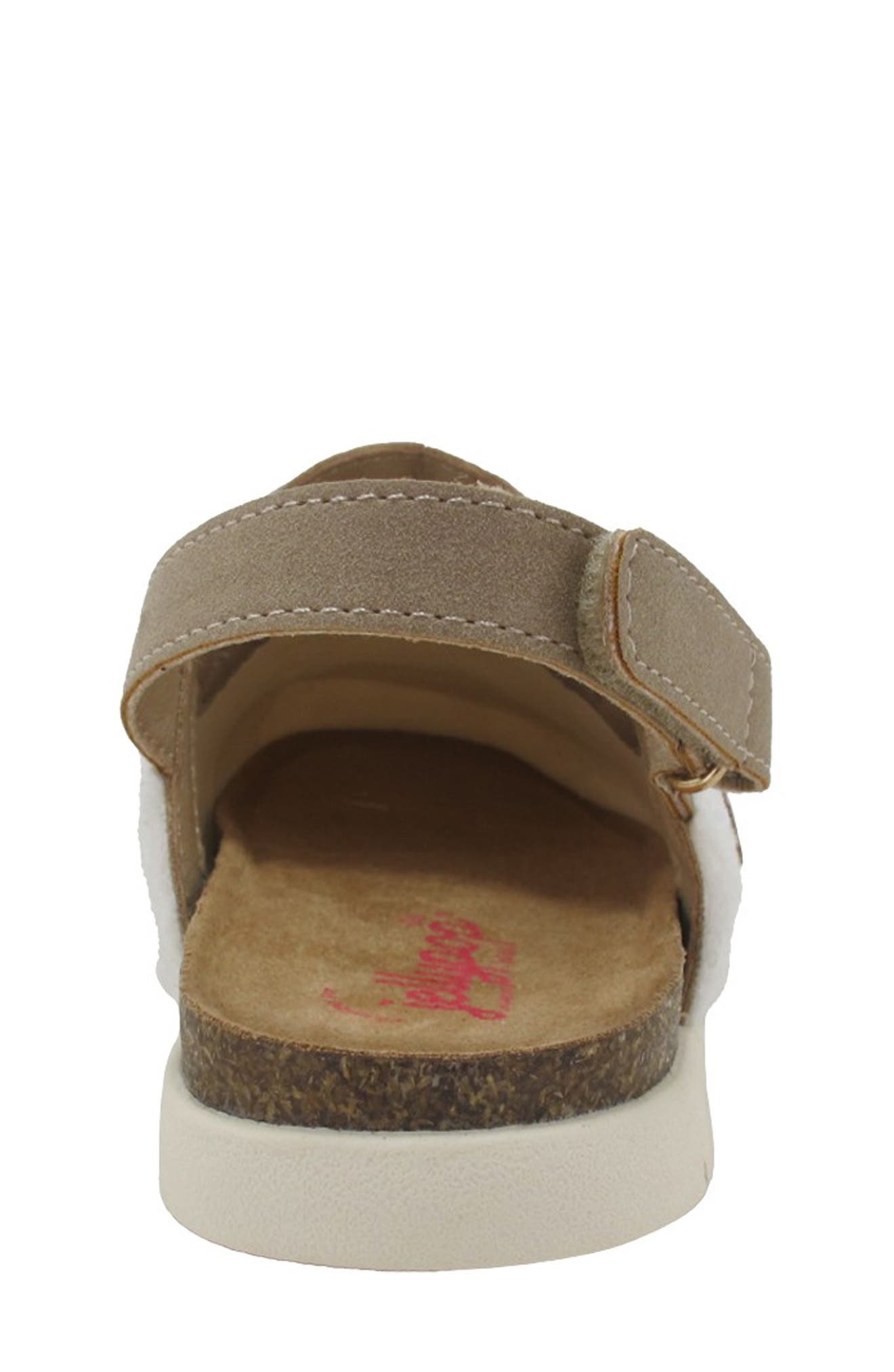 JELLYPOP Kids' Doan Faux Shearling Clog, Alternate, color, Beige