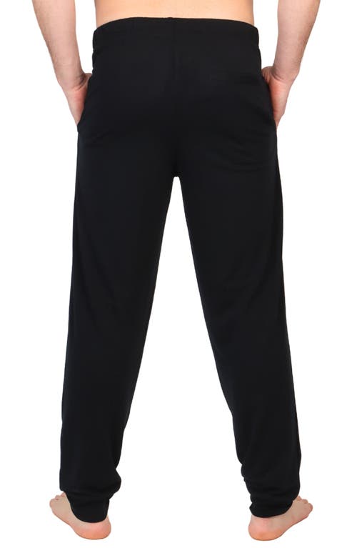 Tailorbyrd French Terry Lounge Joggers In Black