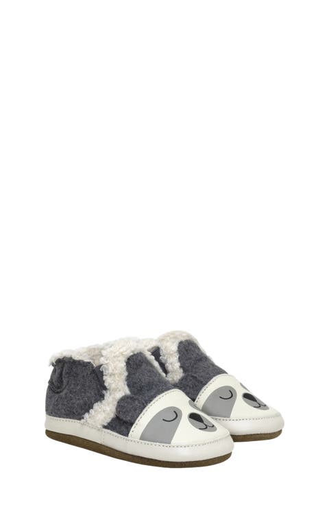 Sweet Panda Wool Crib Shoe (Baby)