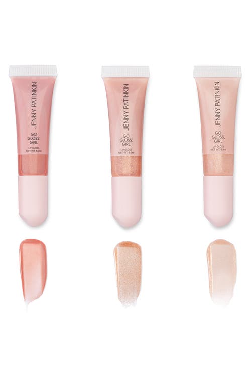 Jenny Patinkin Go Gloss, Girl Lipgloss Set In Pink