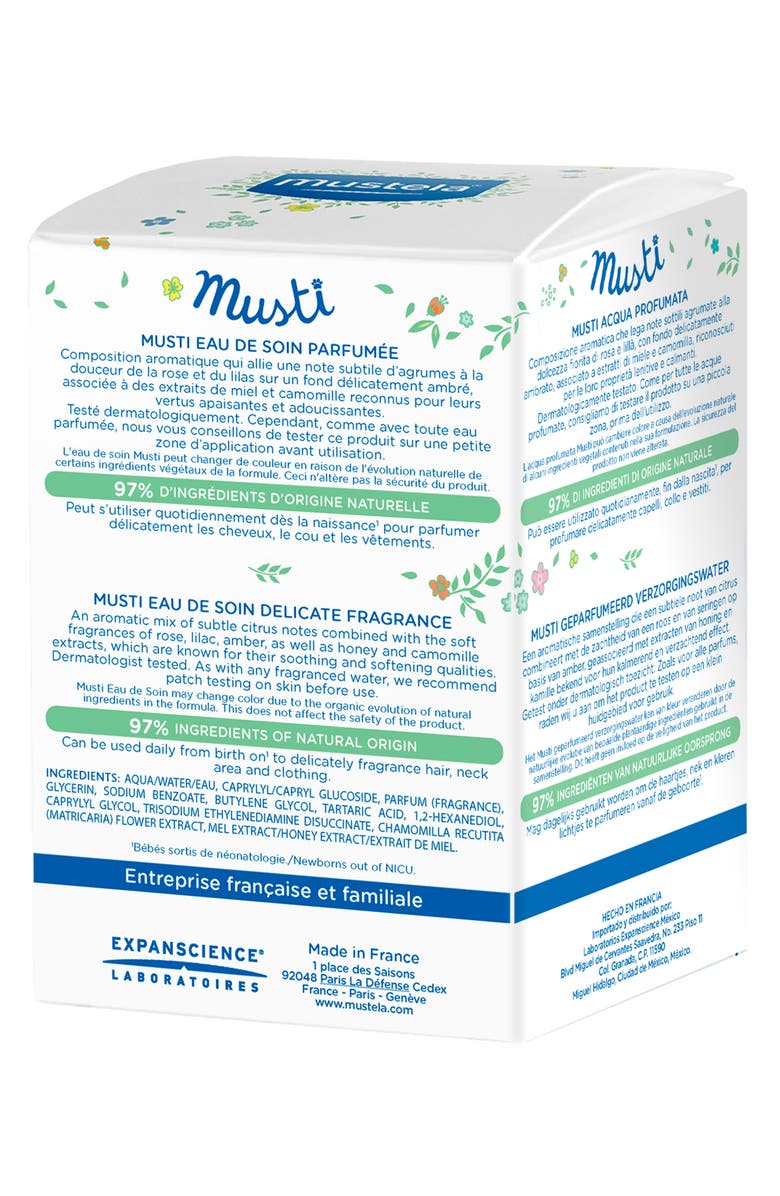 Mustela<sup>®</sup> Musti Eau de Soin Spray, Alternate, color,