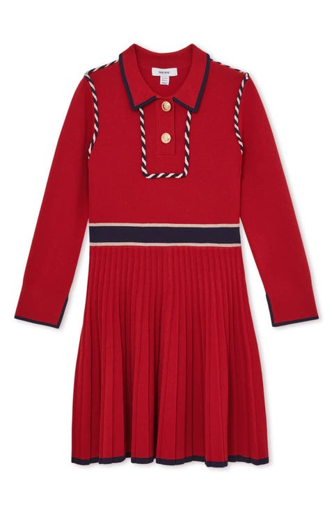 Kids' Freya Long Sleeve Sweater Dress (Little Kid & Big Kid)