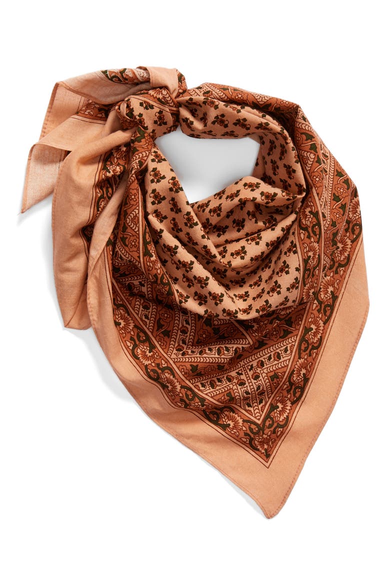 Songbird Bandana, Alternate, color, ROSE COMBO