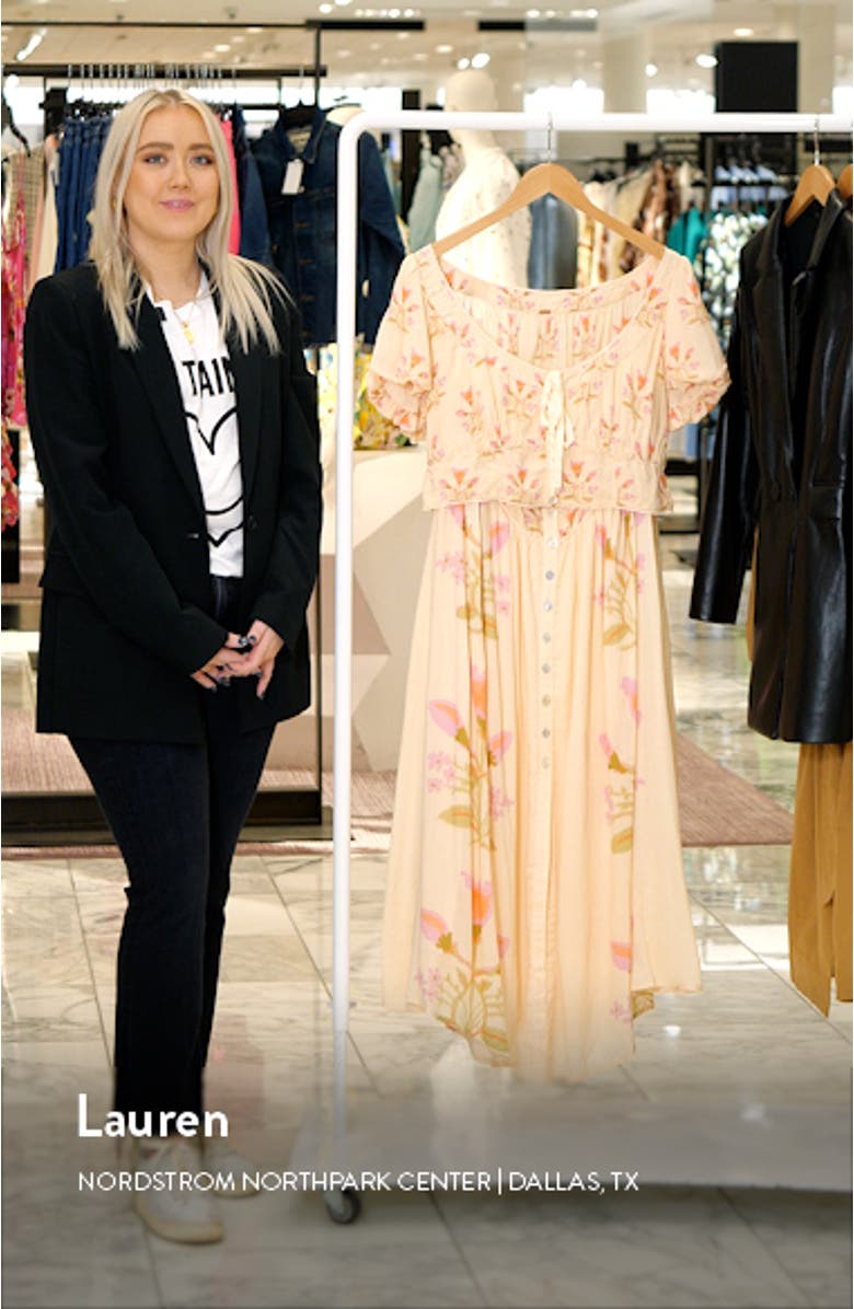 Easy to Love Floral Two-Piece Maxi Dress, sales video thumbnail