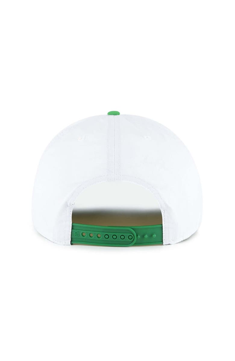 '47 Men's '47 White/Kelly Green Boston Celtics Tribute Two-Tone Hitch Adjustable Hat, Alternate, color, White