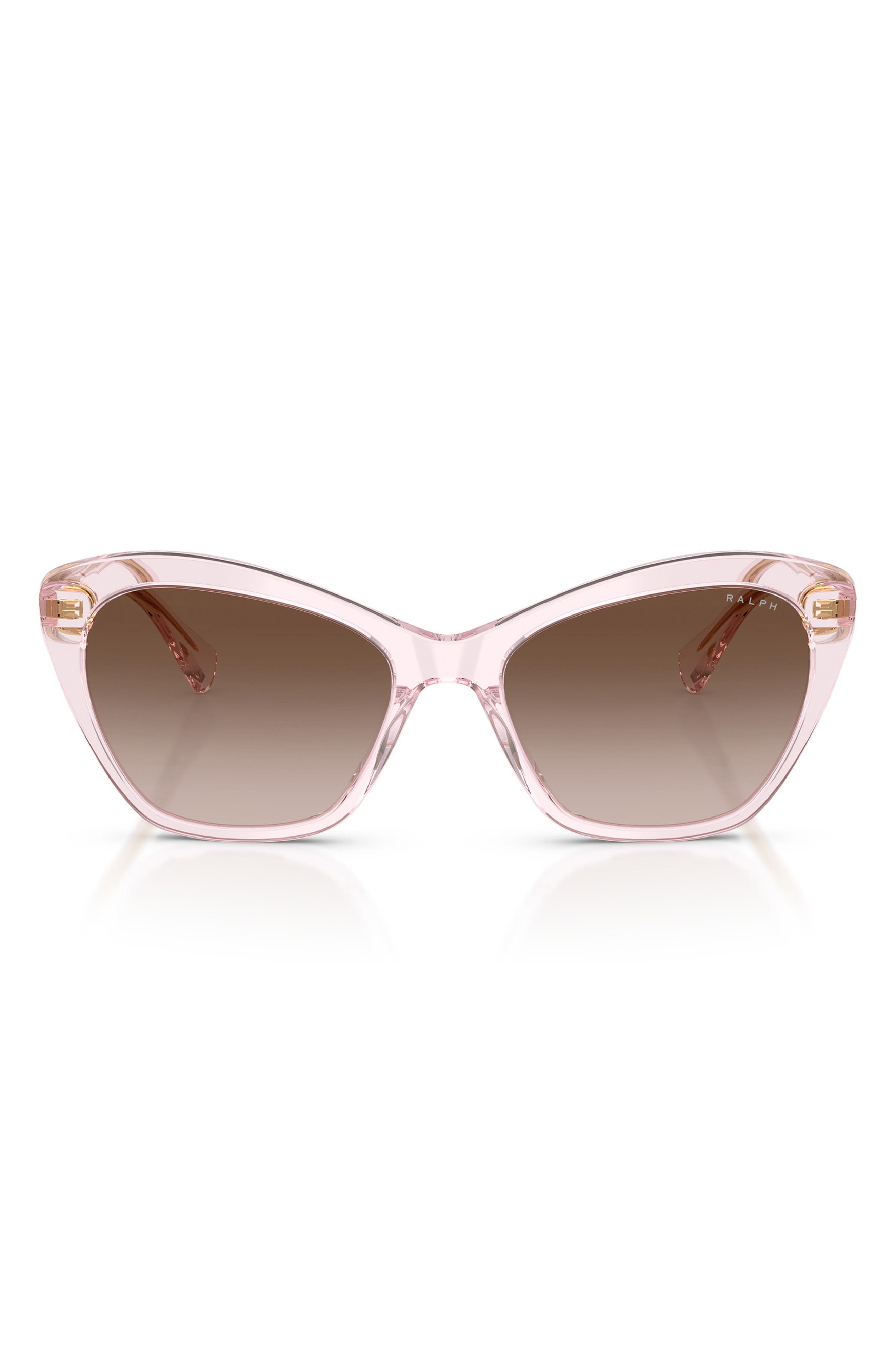 SHINY TRANSPARENT PINK / BROWN