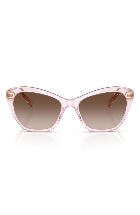 55mm Gradient Butterfly Sunglasses
