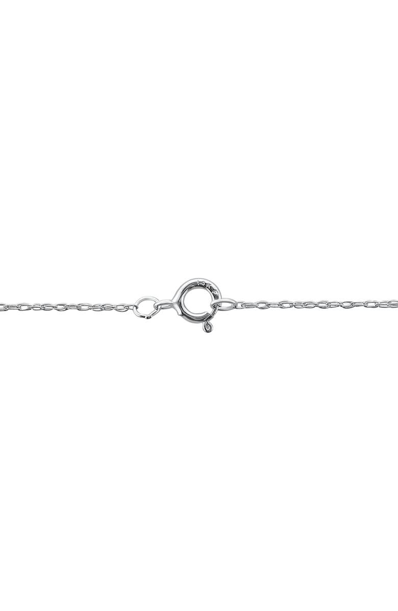 Bliss Diamond 1Ct Princess Cut Diamond Solitaire Pendant 14k Gold Necklace Lab Grown, Alternate, color, 14K White Gold