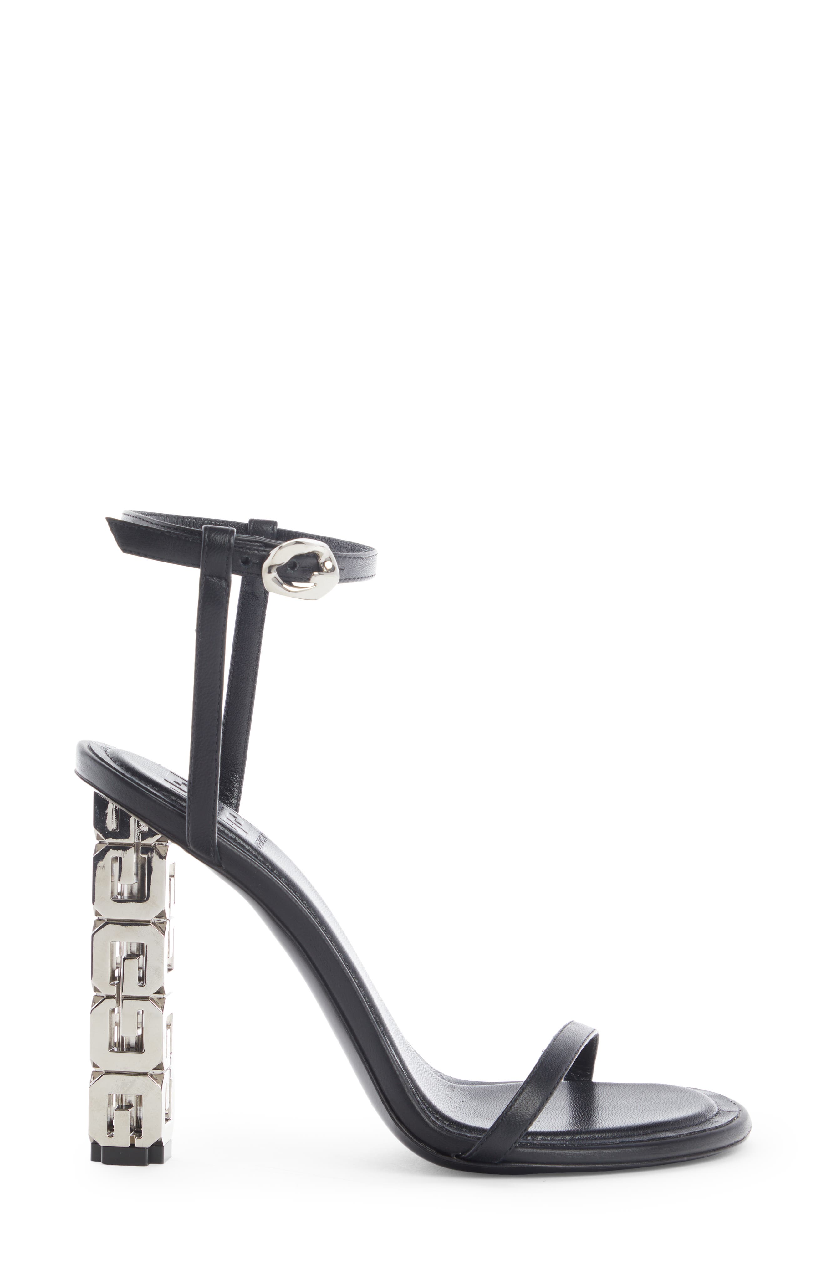 Givenchy G-Cube Ankle Strap Sandal, Alternate, color, 