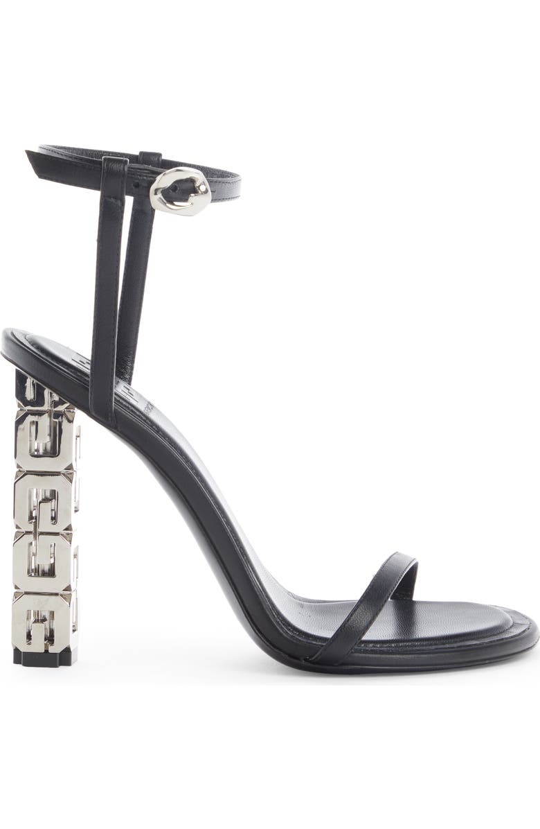 Givenchy G-Cube Ankle Strap Sandal, Alternate, color,