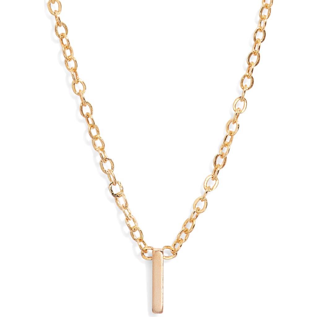 Set & Stones Cheyenne Initial Pendant Necklace