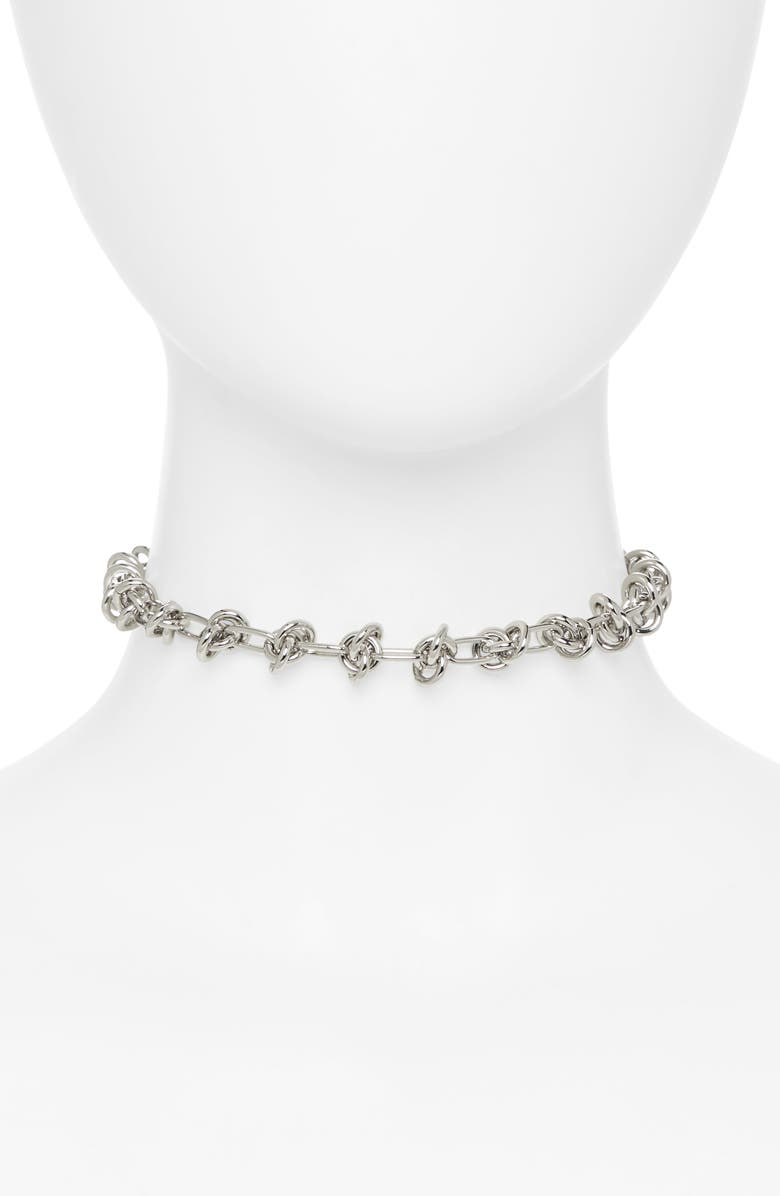 Justine Clenquet Daria Choker Necklace, Main, color,