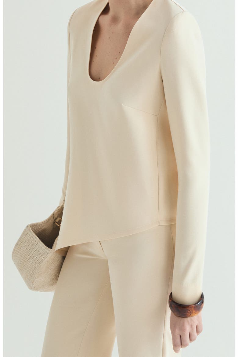 Asymmetrical Fluid Top, Alternate, color, LightYellow