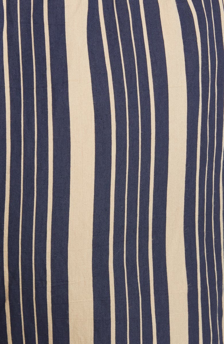 Zero + Maria Cornejo Tabi Stripe Pull On Crop Pants, Alternate, color, 