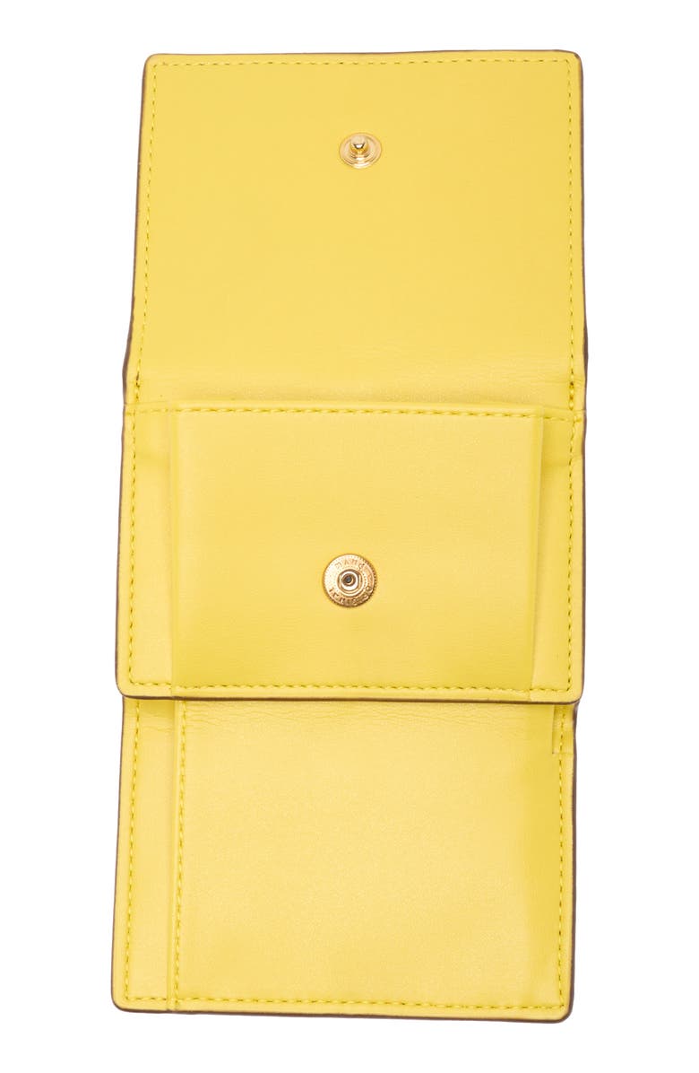 Stella McCartney Lanyard Strap Logo Card Wallet, Alternate, color, 