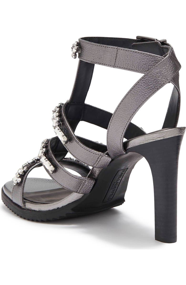 KARL LAGERFELD PARIS Bristol T-Strap Sandal, Alternate, color,