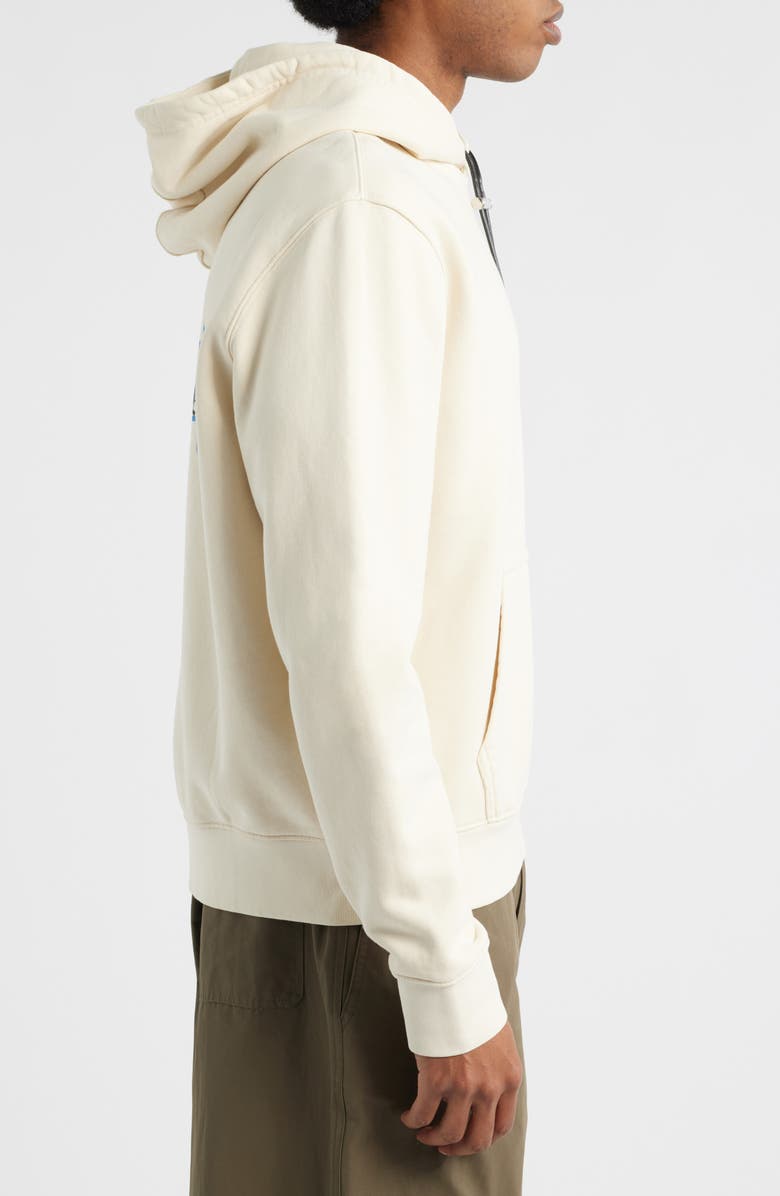 RtA Dion Sand Old English Hoodie, Alternate, color, Sand Old English Ny