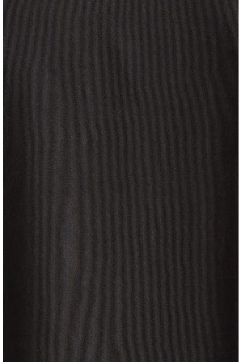 Logo Patch Cotton T-Shirt, Alternate, color, BLACK