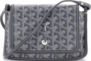 Pre-Owned Goyard Plumet Clutch Wallet Coated Canvas