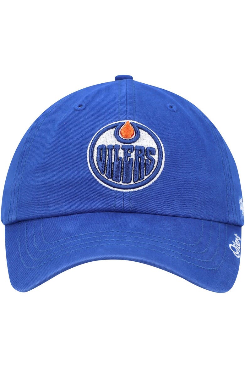Women's '47 Royal Edmonton Oilers Miata Clean Up Adjustable Hat, Alternate, color, Royal