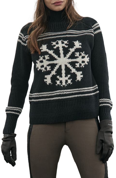 Alora Mock Neck Ski Sweater