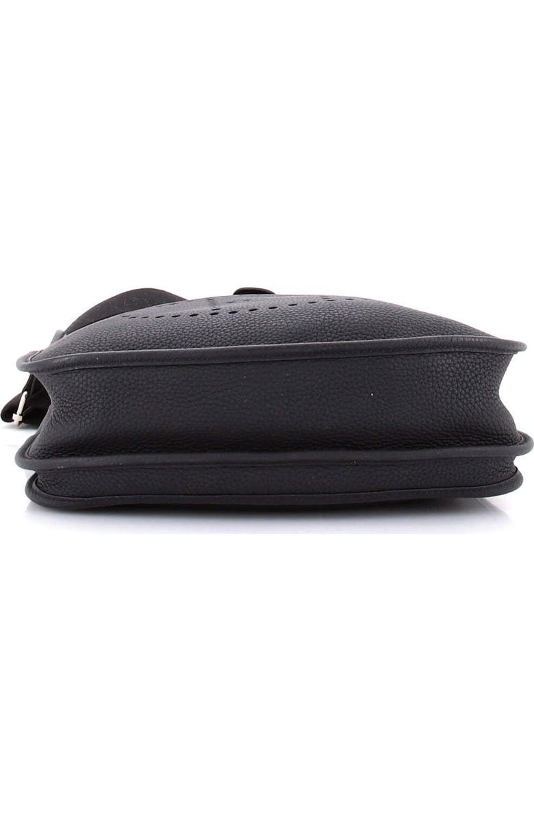 Pre-Owned Hermes Evelyne Bag Gen III Clemence PM, Alternate, color, Noir