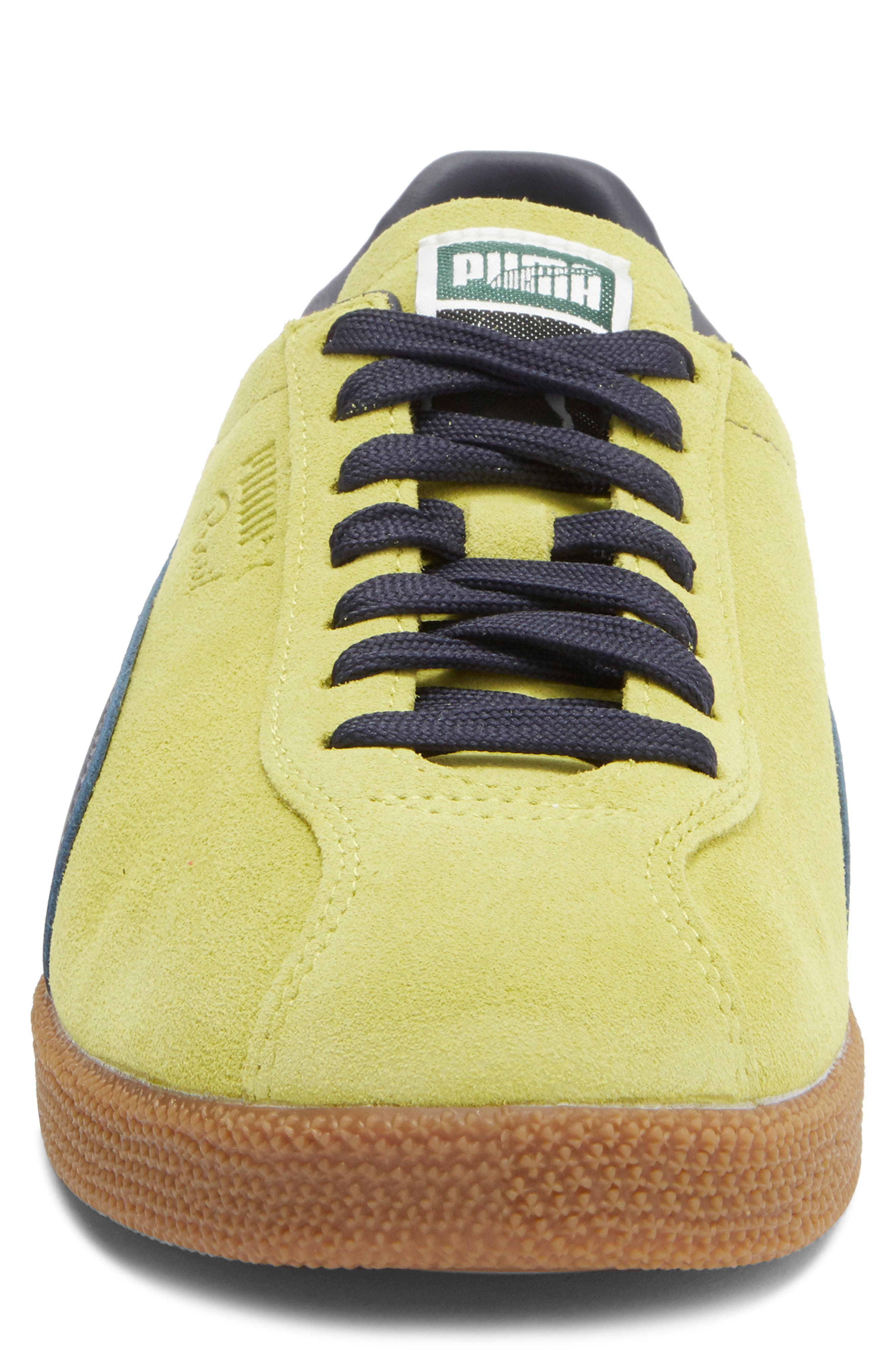 PUMA Brasil Sneaker, Alternate, color, Sea Kelp/ New Navy
