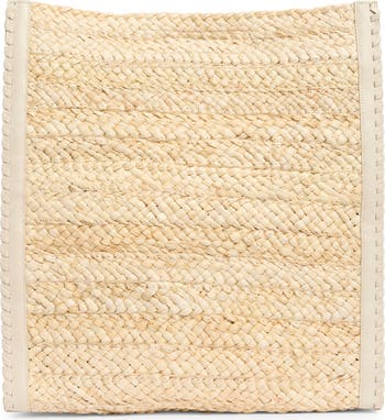 Remi Woven Raffia Tote Bag