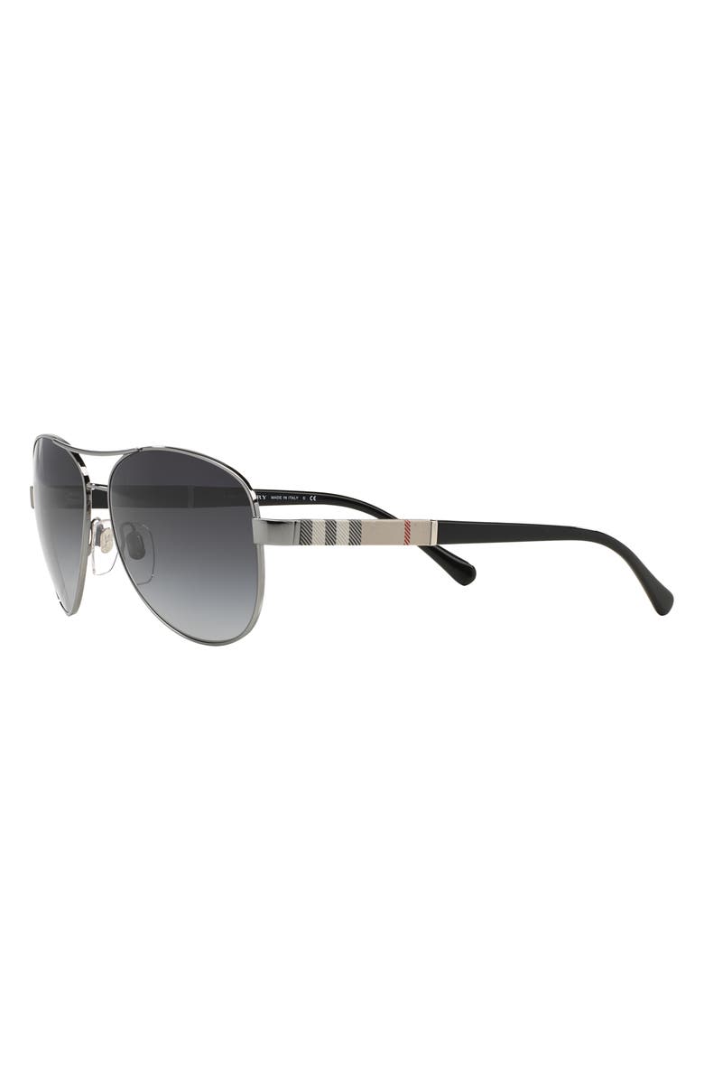 Burberry 59mm Pilot Sunglasses, Alternate, color, 