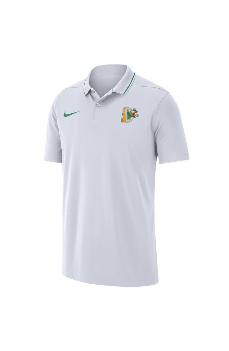 Nike Men's Nike White Oregon Ducks Special Game Coaches Polo, Alternate, color, 