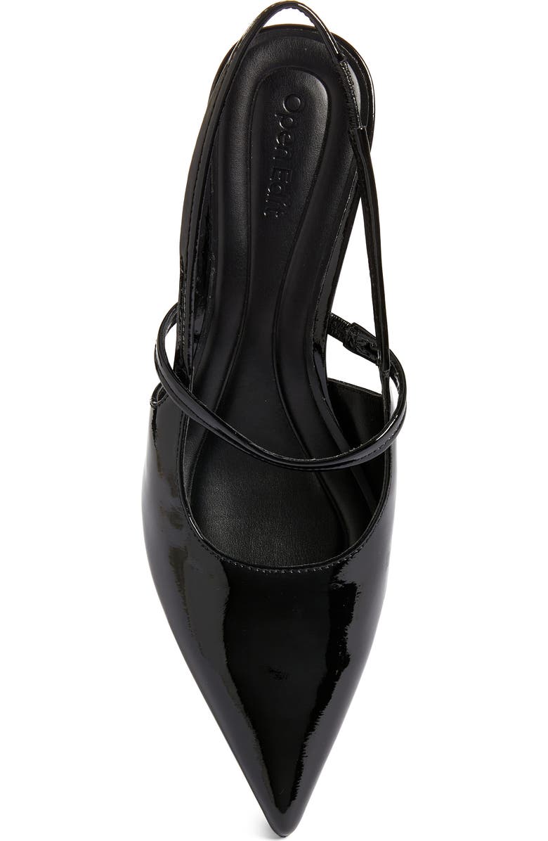 Open Edit Sophia Pointed Toe Slingback Pump, Alternate, color,