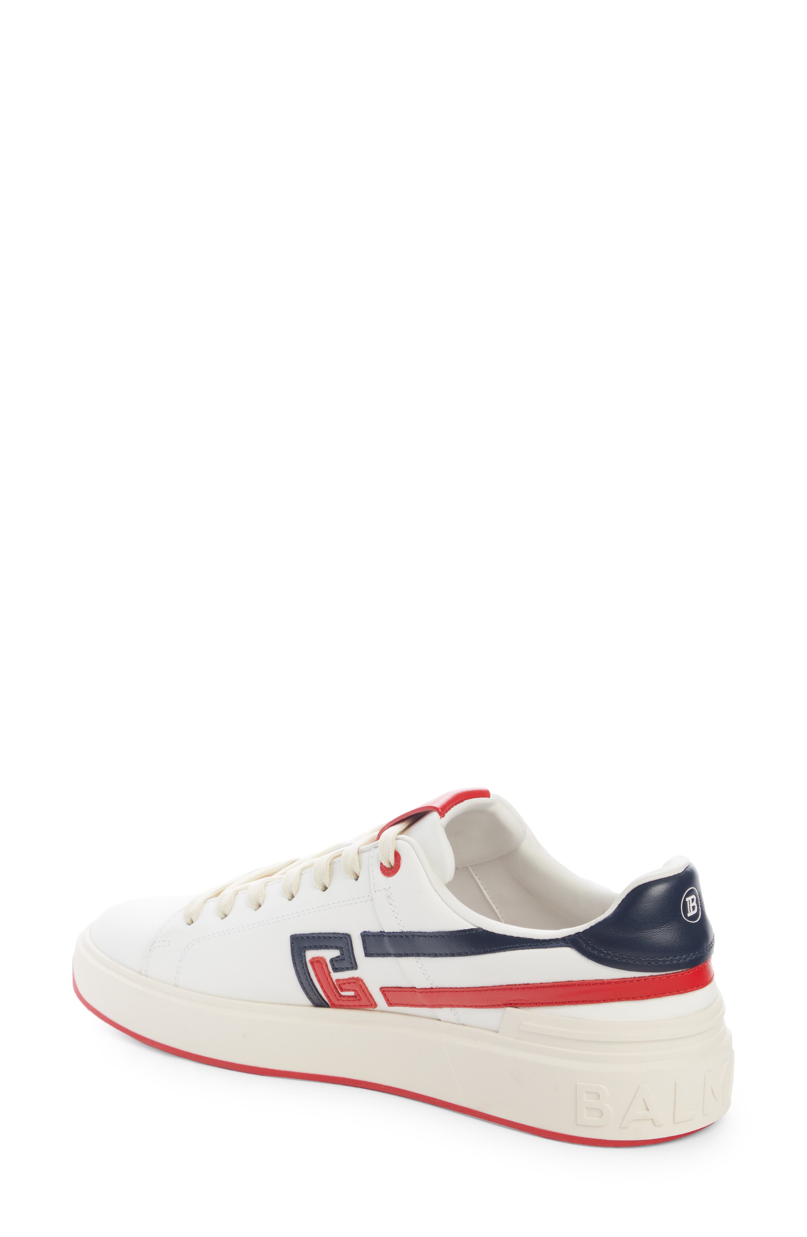 Balmain B-Court Sneaker, Alternate, color, 