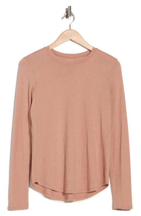 Crewneck Long Sleeve Top