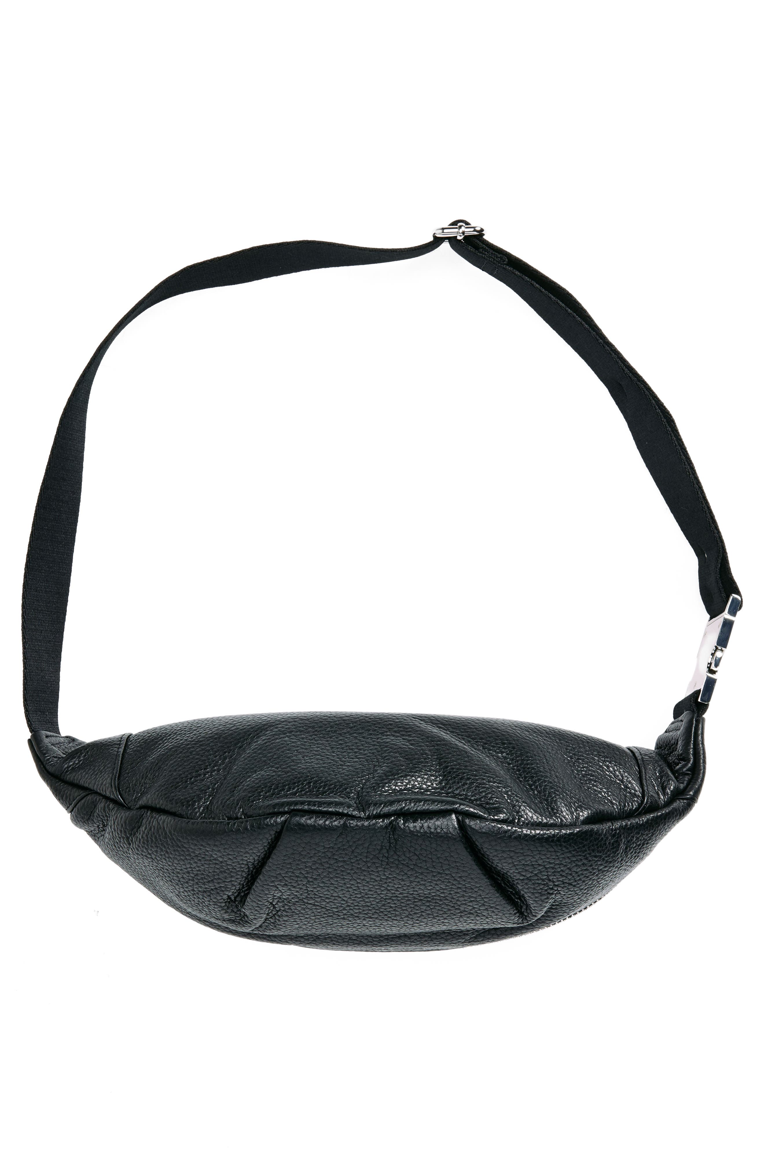 AIMEE On the Go Sling Bag, Alternate, color, Black/ Silver