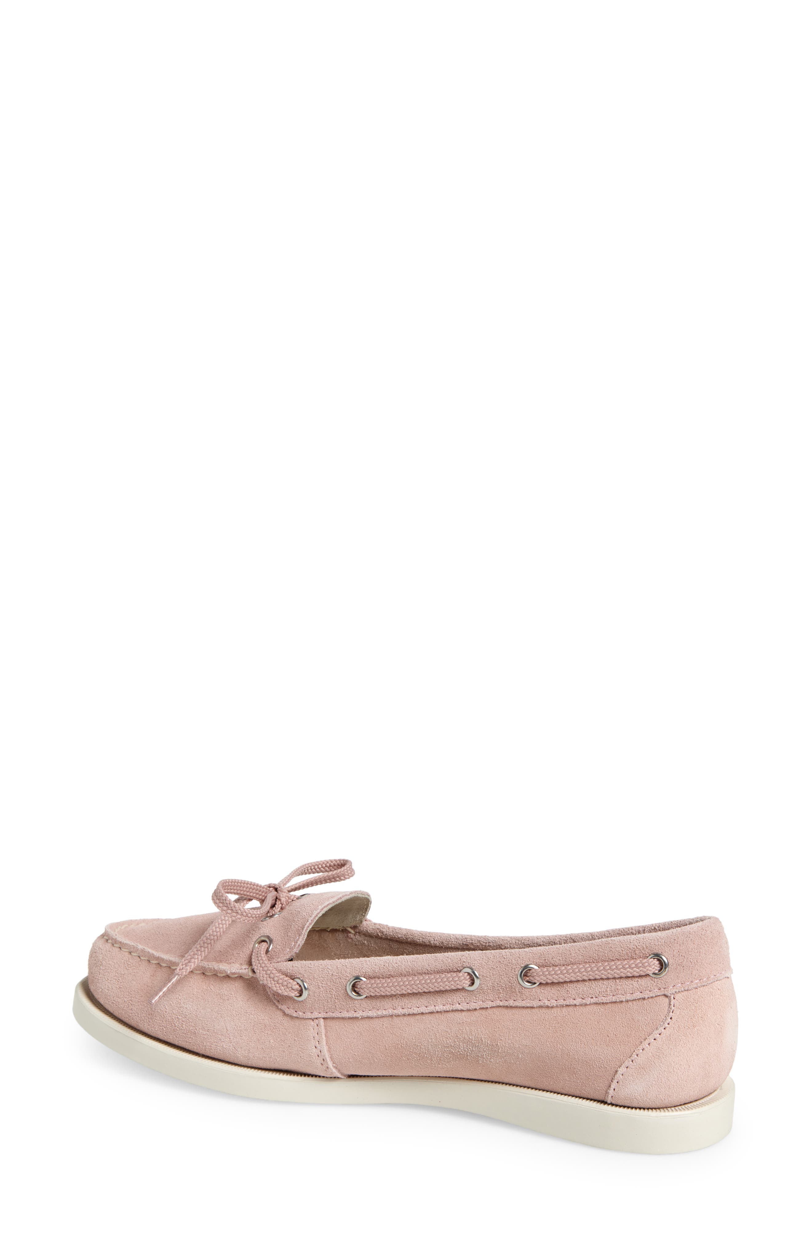 Eastland Yarmouth Boat Shoe, Alternate, color, Rose Suede