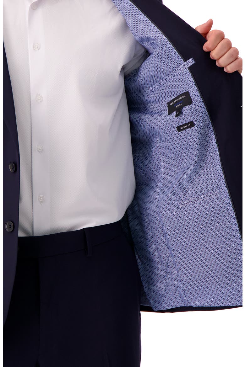 Performance Stretch Sport Suit, Alternate, color, NAVY