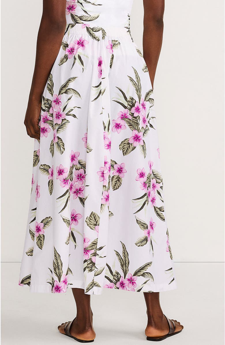 Lands' End Poplin Pull On Maxi Skirt, Alternate, color, 