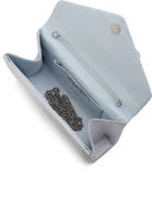 LADY COUTURE Petal Rhinestone Envelope Clutch