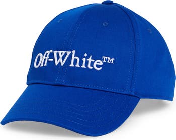 【関税＆送料込み】Off-White Bookish Logo-Embroidered Hat 19159813_43243018_322.jpg