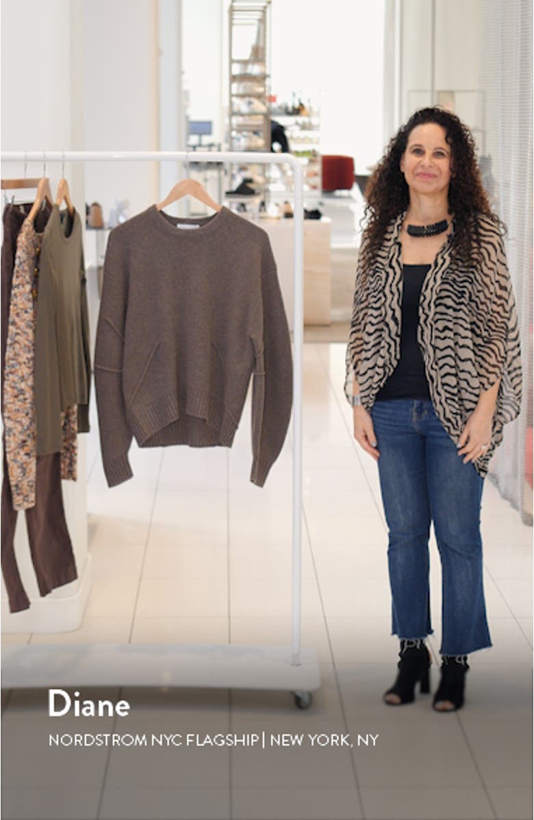 Apex Wool & Cashmere Crewneck Sweater, sales video thumbnail