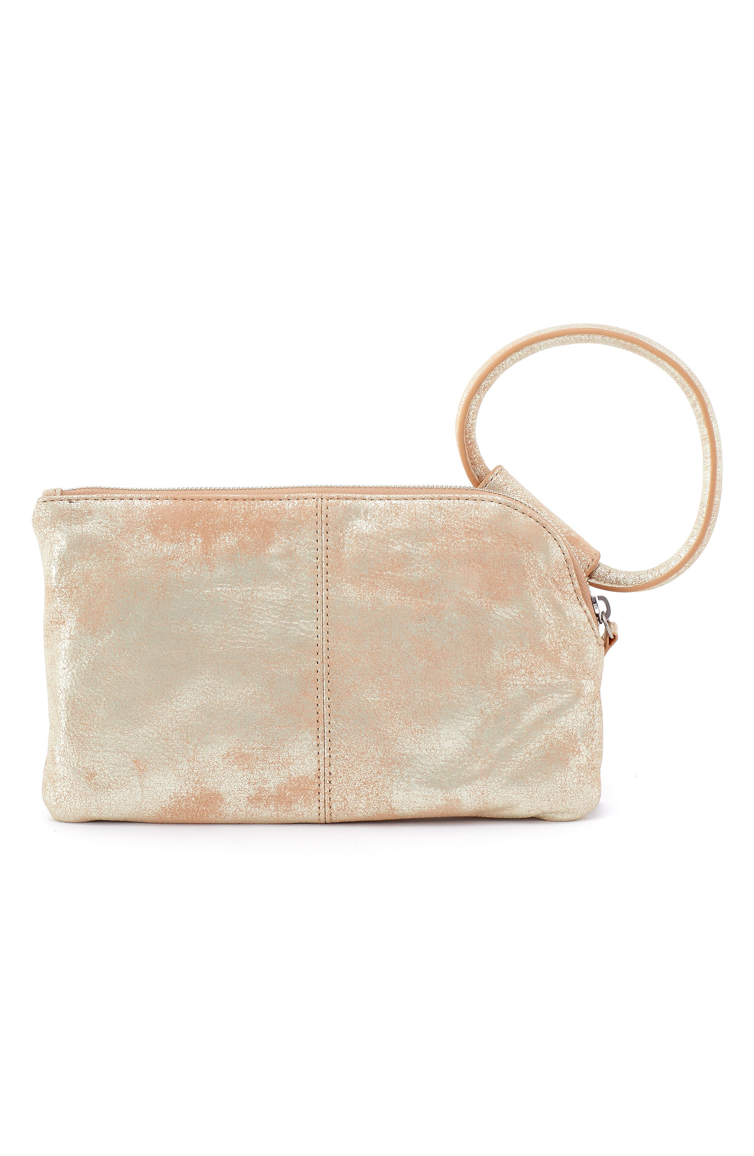 HOBO Sable Leather Wristlet, Alternate, color, 